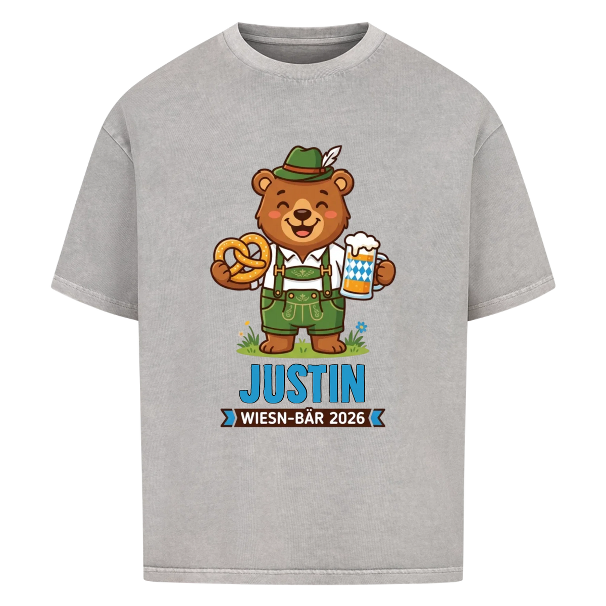 Bär T-Shirt - Personalisierbares Geschenk zum Oktoberfest
