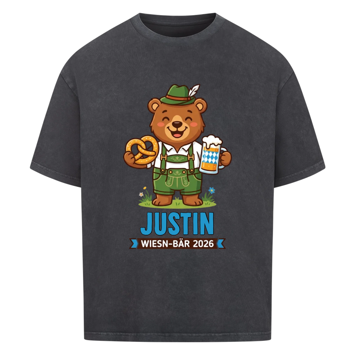 Bär T-Shirt - Personalisierbares Geschenk zum Oktoberfest