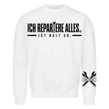 Raparieren - Lustiges Geschenk für Männer, Ehemann, Papa, Opa, Handwerker & Heimwerker - Personalisiertes Shirt