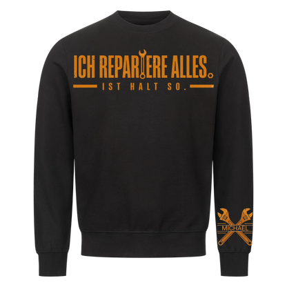 Raparieren - Lustiges Geschenk für Männer, Ehemann, Papa, Opa, Handwerker & Heimwerker - Personalisiertes Shirt