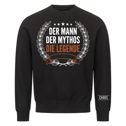 Der Mann Der Mythos Die Legende - Lustiges Geschenk für Männer, Ehemann, Papa & Opa - Personalisiertes Shirt