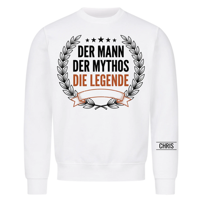 Der Mann Der Mythos Die Legende - Lustiges Geschenk für Männer, Ehemann, Papa & Opa - Personalisiertes Shirt