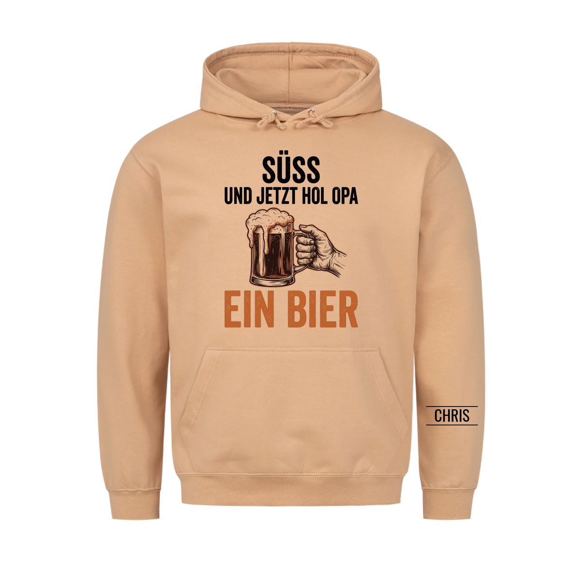 Süß Und jetzt hol Opa ein Bier - Lustiges Geschenk für Opa, Opi & Großvater - Personalisiertes Shirt