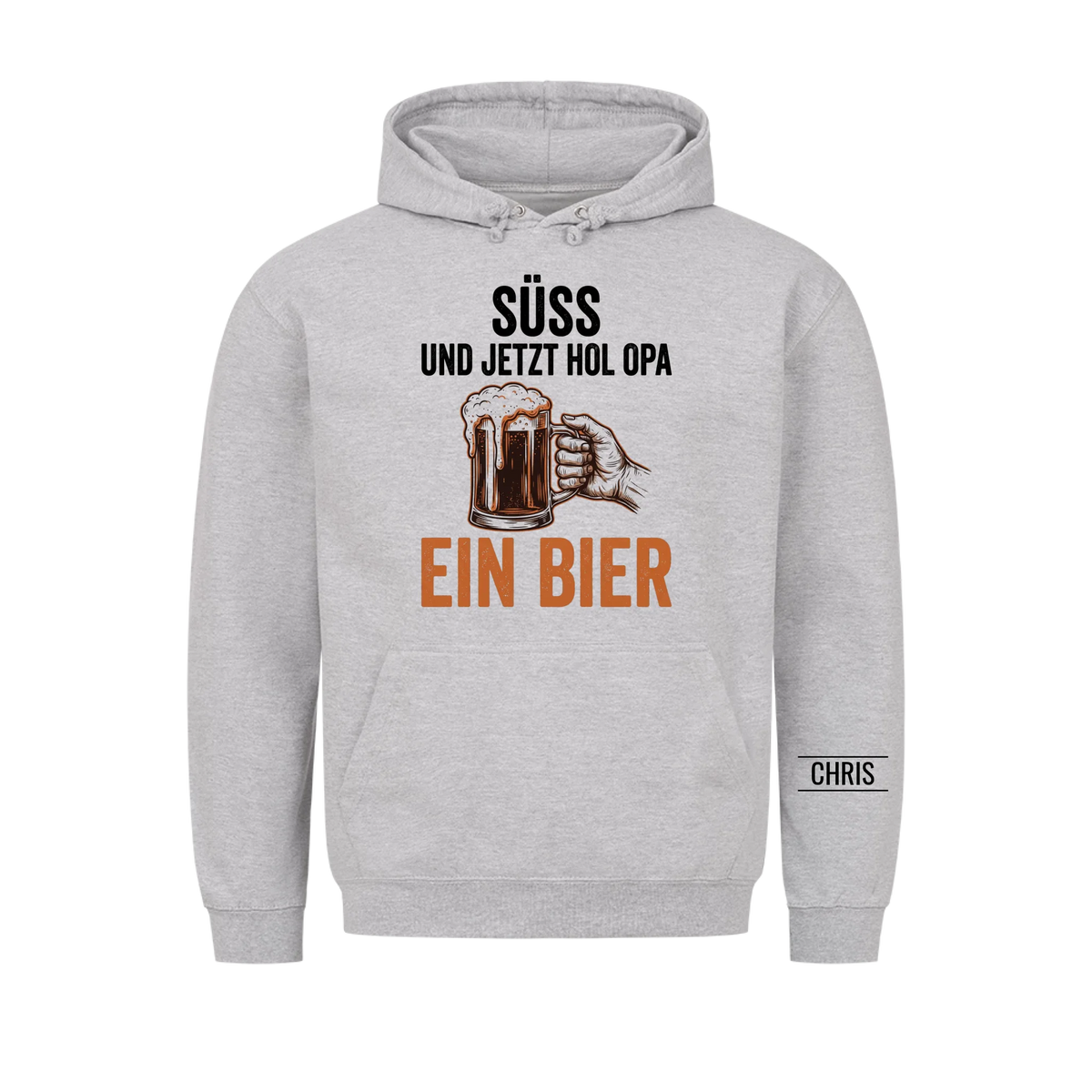 Süß Und jetzt hol Opa ein Bier - Lustiges Geschenk für Opa, Opi & Großvater - Personalisiertes Shirt