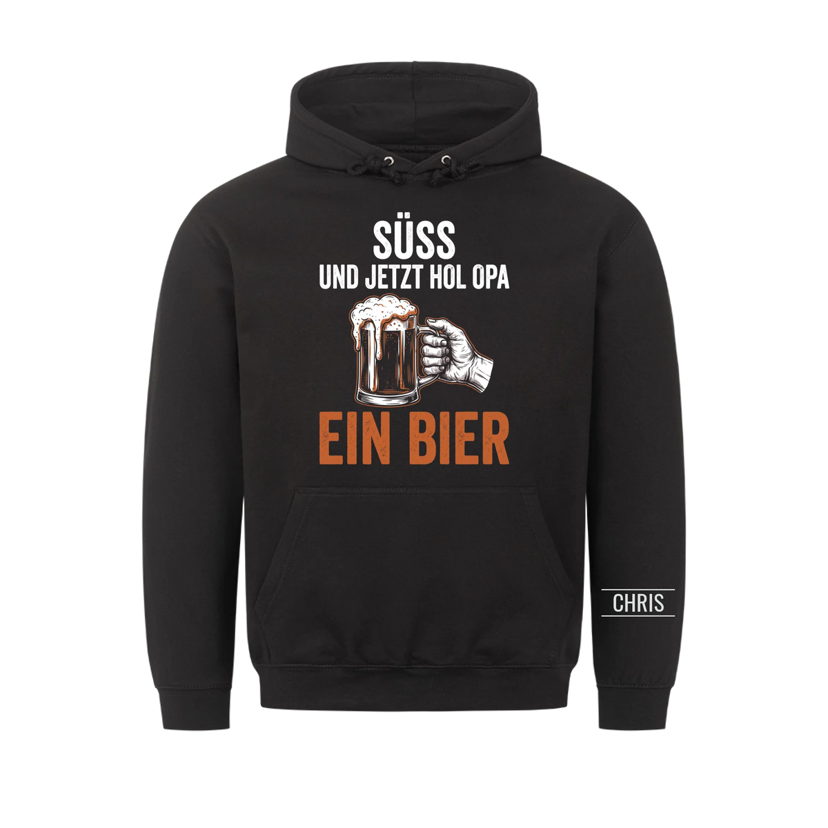 Süß Und jetzt hol Opa ein Bier - Lustiges Geschenk für Opa, Opi & Großvater - Personalisiertes Shirt