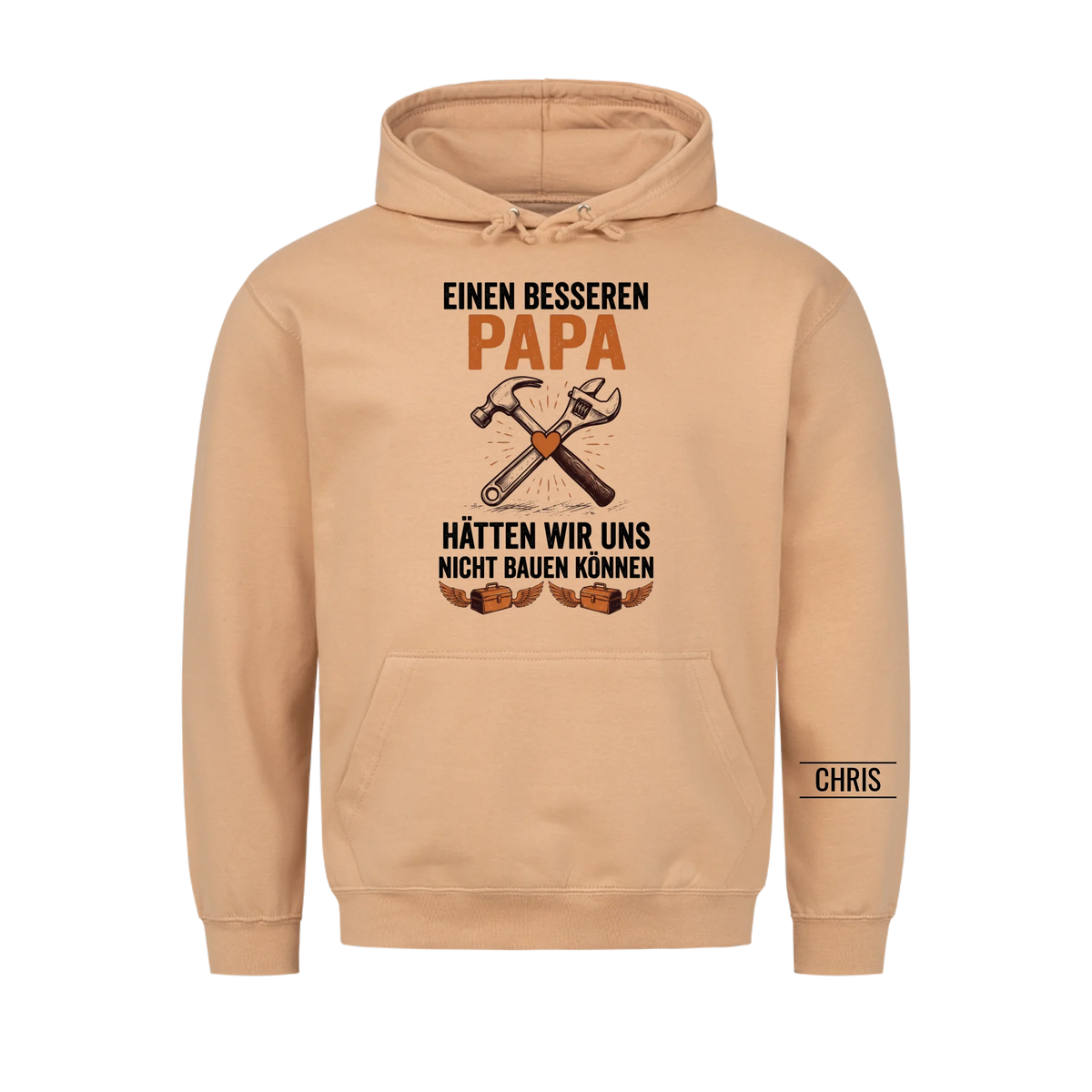 Einen besseren Papa hätten wir uns nicht bauen können - Lustiges Geschenk für Papa, Ehemann & Männer - Personalisiertes Shirt