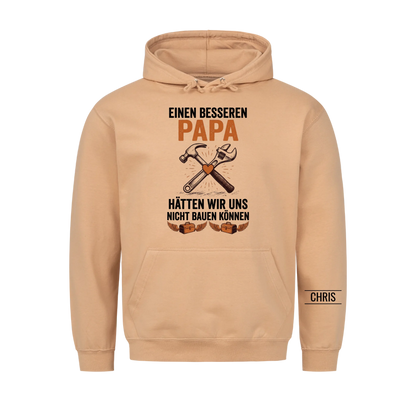 Einen besseren Papa hätten wir uns nicht bauen können - Lustiges Geschenk für Papa, Ehemann & Männer - Personalisiertes Shirt