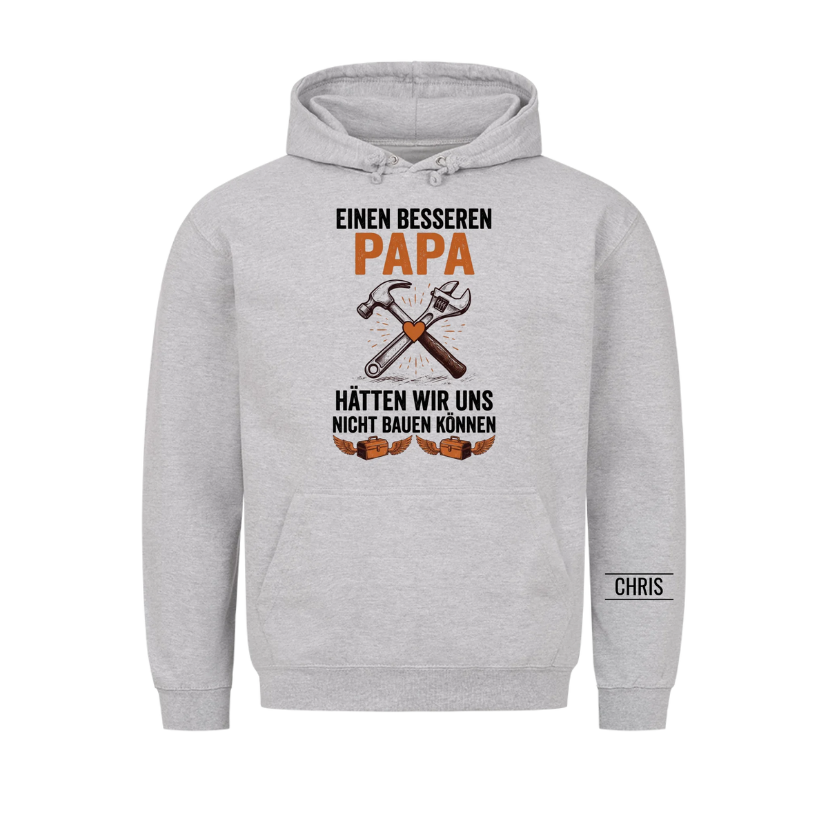 Einen besseren Papa hätten wir uns nicht bauen können - Lustiges Geschenk für Papa, Ehemann & Männer - Personalisiertes Shirt