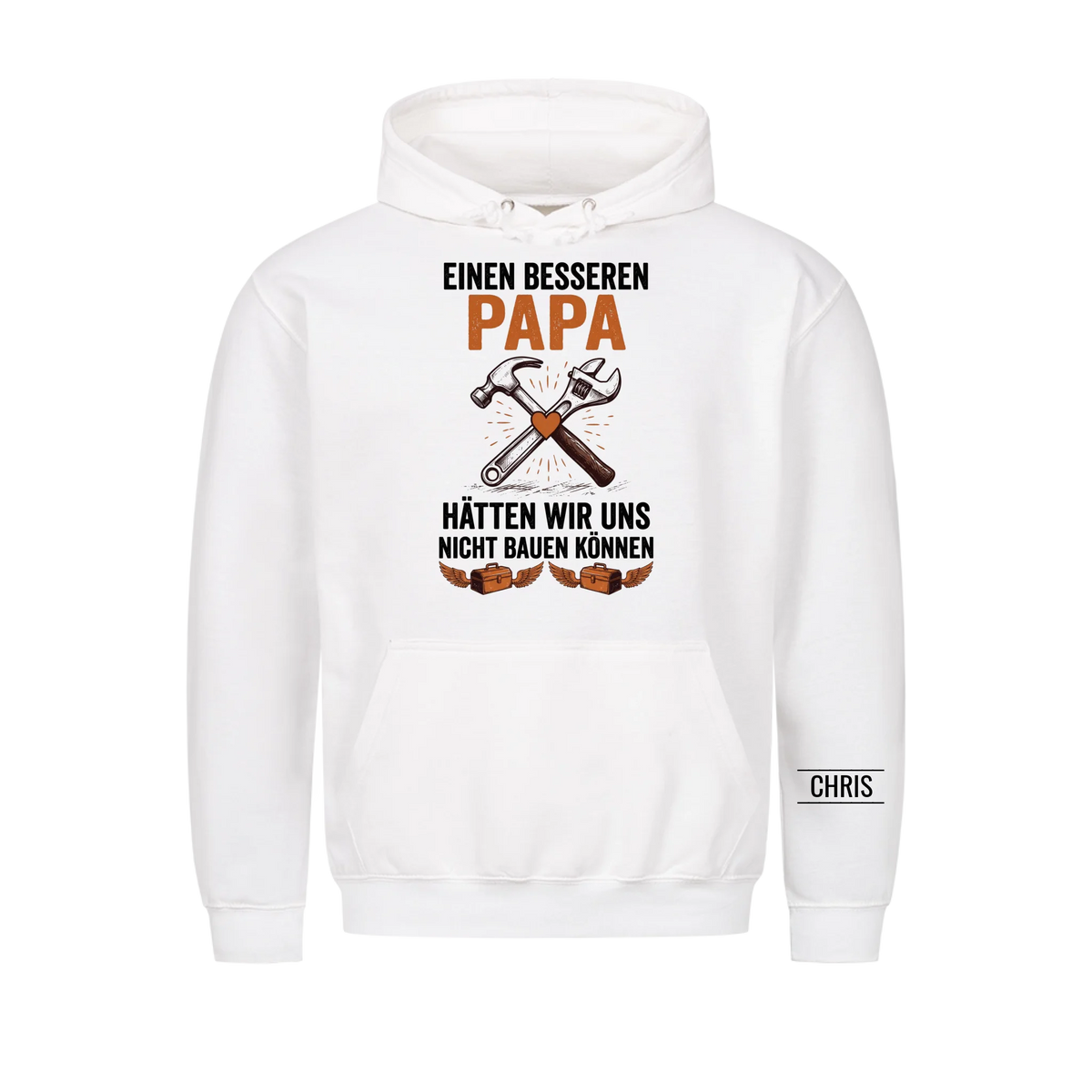 Einen besseren Papa hätten wir uns nicht bauen können - Lustiges Geschenk für Papa, Ehemann & Männer - Personalisiertes Shirt