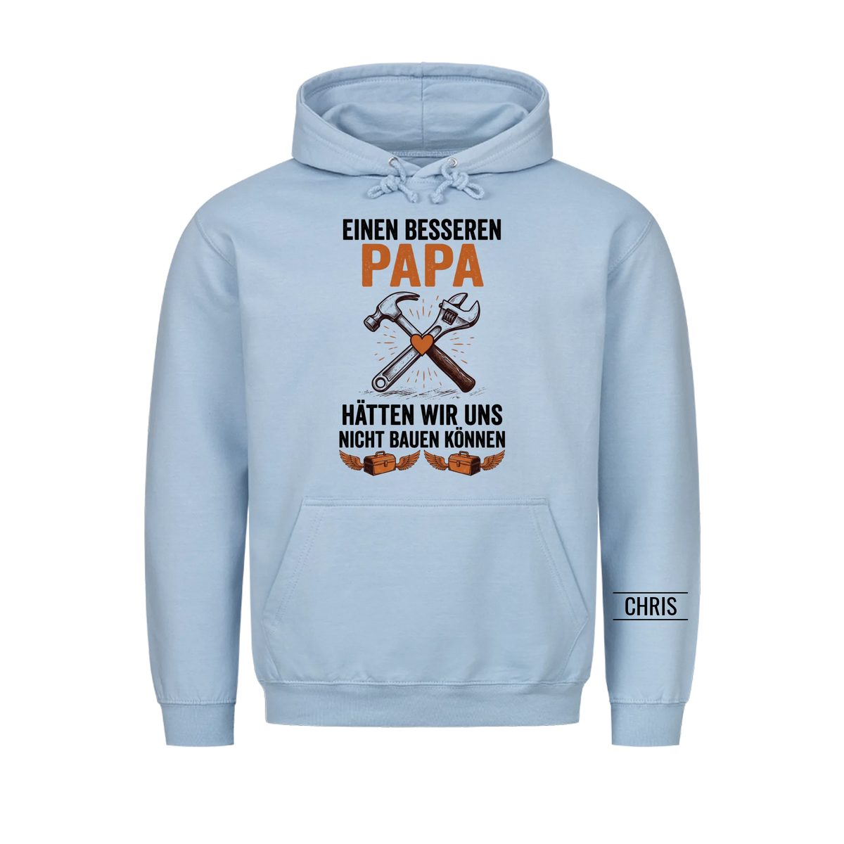 Einen besseren Papa hätten wir uns nicht bauen können - Lustiges Geschenk für Papa, Ehemann & Männer - Personalisiertes Shirt