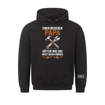 Einen besseren Papa hätten wir uns nicht bauen können - Lustiges Geschenk für Papa, Ehemann & Männer - Personalisiertes Shirt