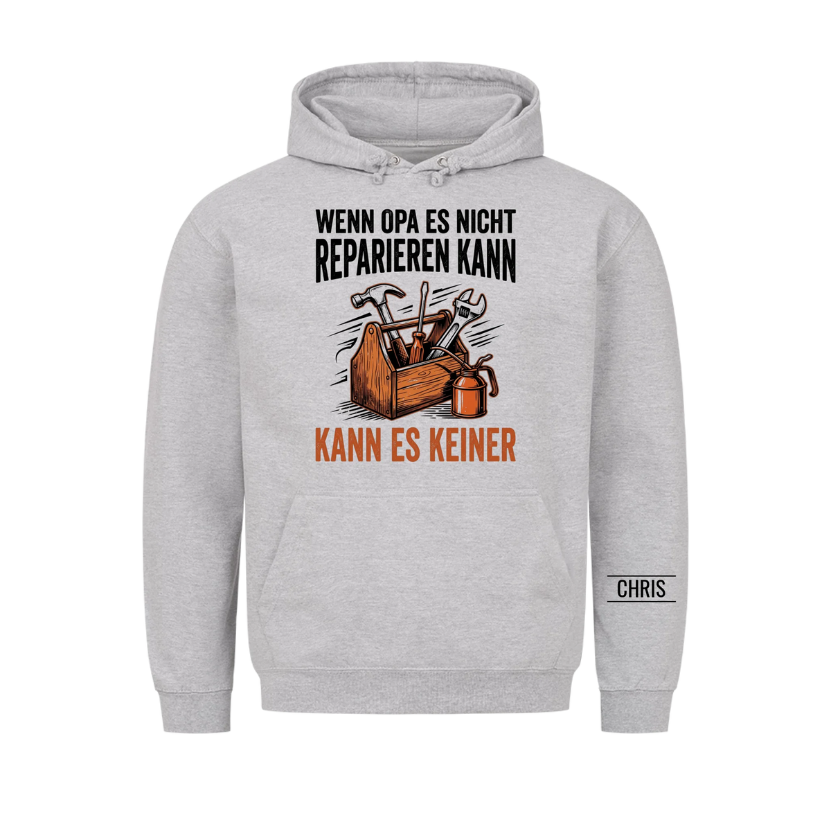 Wenn Opa es nicht reparieren kann kann es keiner - Lustiges Geschenk für Opa, Opi & Großvater - Personalisiertes Shirt