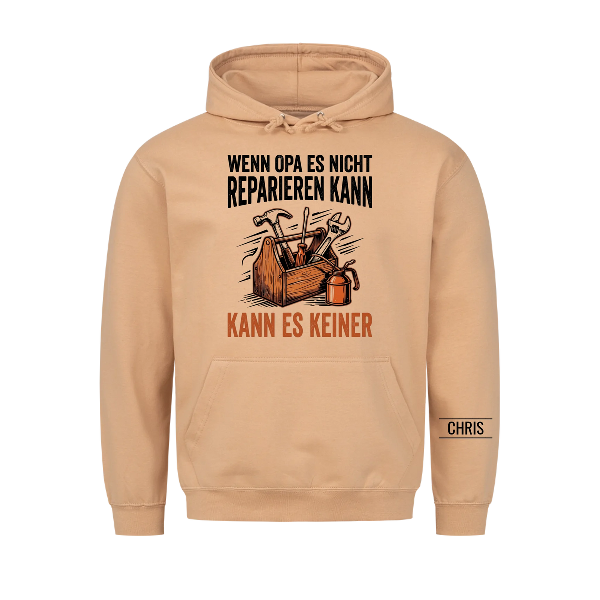 Wenn Opa es nicht reparieren kann kann es keiner - Lustiges Geschenk für Opa, Opi & Großvater - Personalisiertes Shirt