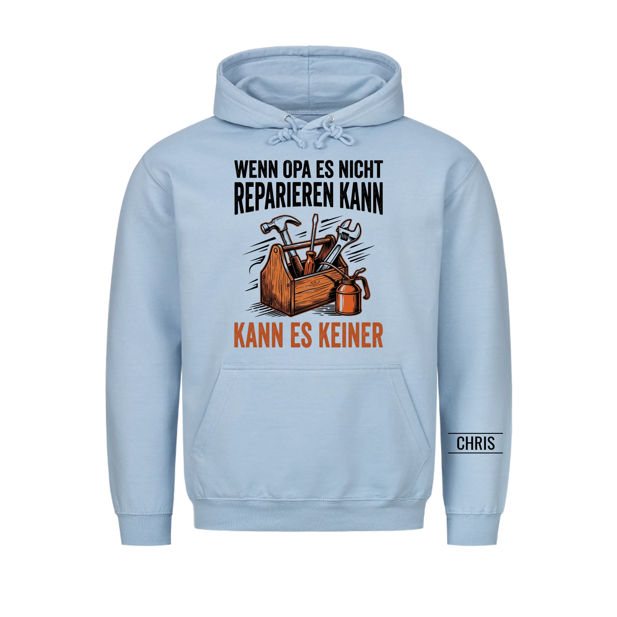 Wenn Opa es nicht reparieren kann kann es keiner - Lustiges Geschenk für Opa, Opi & Großvater - Personalisiertes Shirt