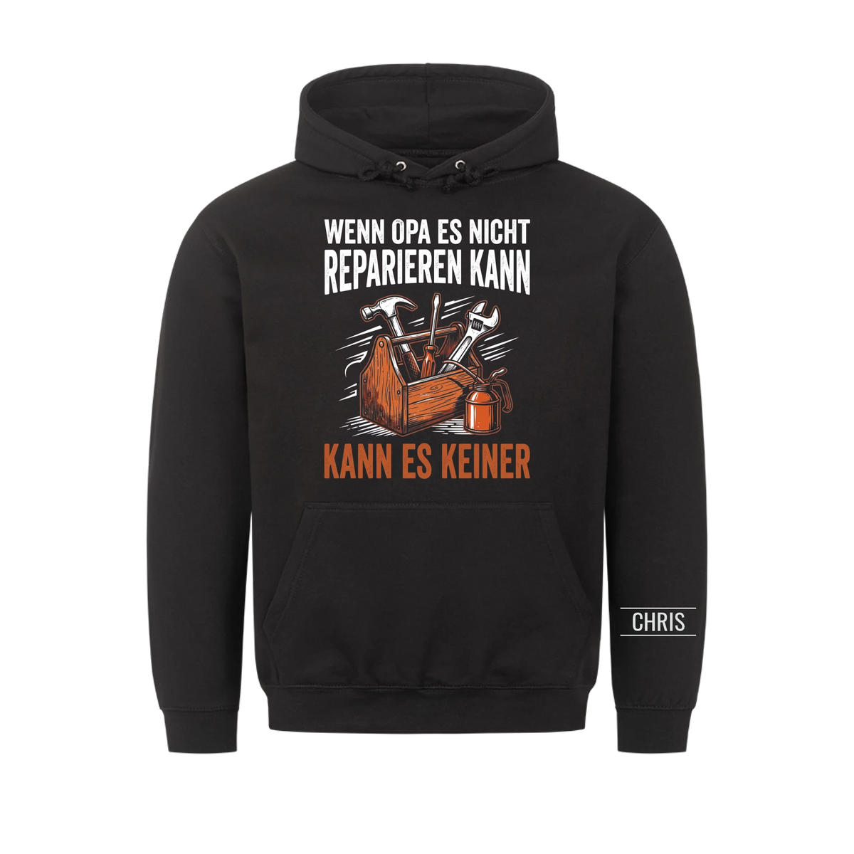 Wenn Opa es nicht reparieren kann kann es keiner - Lustiges Geschenk für Opa, Opi & Großvater - Personalisiertes Shirt
