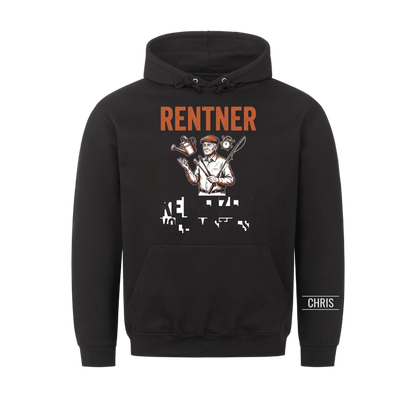 Rentner Keine Zeit Voll im Stress - Lustiges Geschenk zur Rente für Männer, Papa & Opa - Personalisiertes Shirt