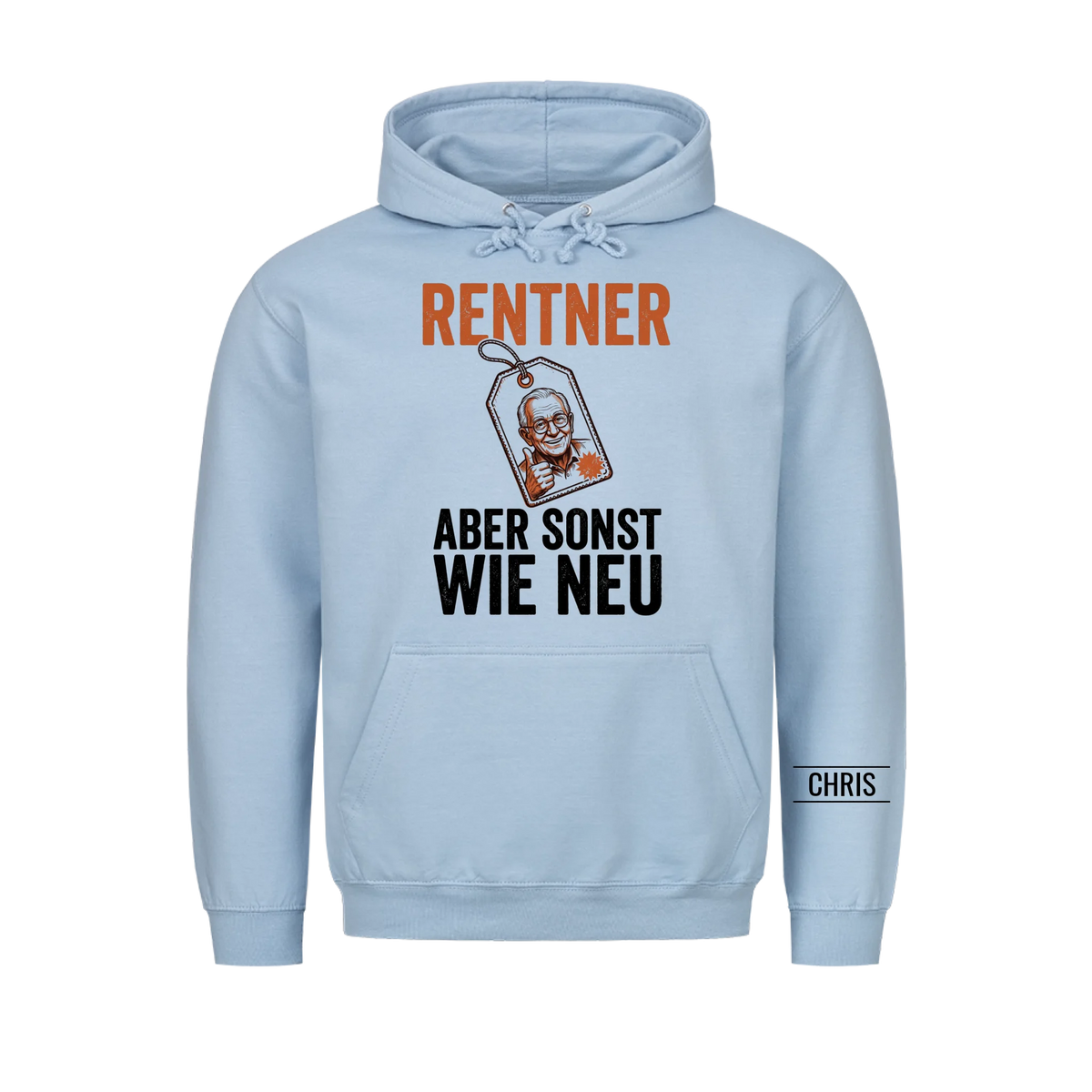 Rentner Aber sonst wie neu - Lustiges Geschenk zur Rente für Männer, Papa & Opa - Personalisiertes Shirt