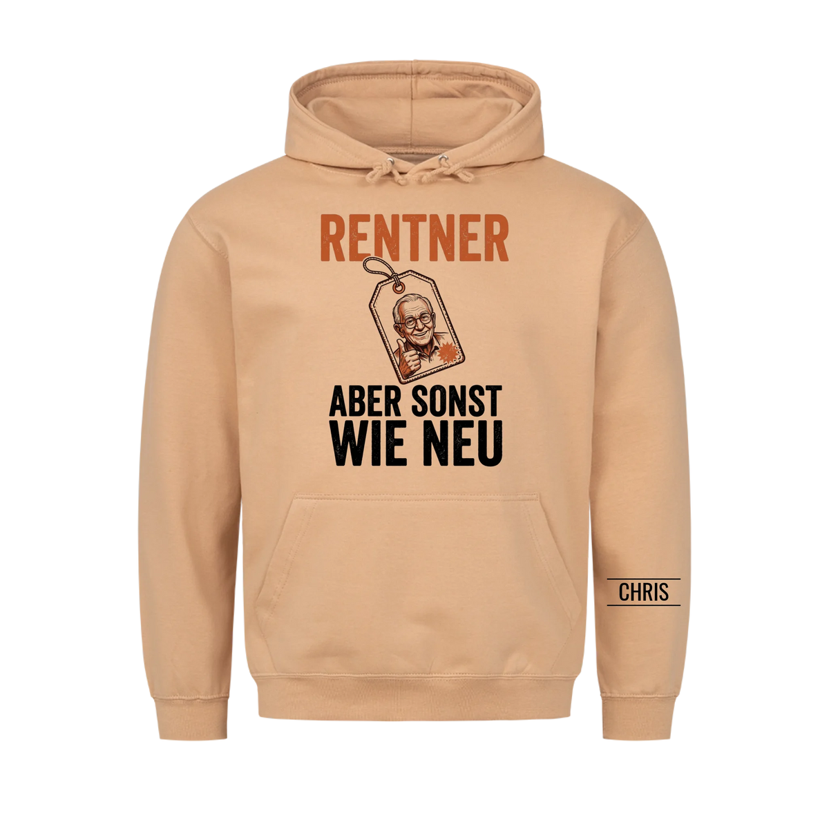 Rentner Aber sonst wie neu - Lustiges Geschenk zur Rente für Männer, Papa & Opa - Personalisiertes Shirt