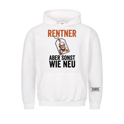 Rentner Aber sonst wie neu - Lustiges Geschenk zur Rente für Männer, Papa & Opa - Personalisiertes Shirt