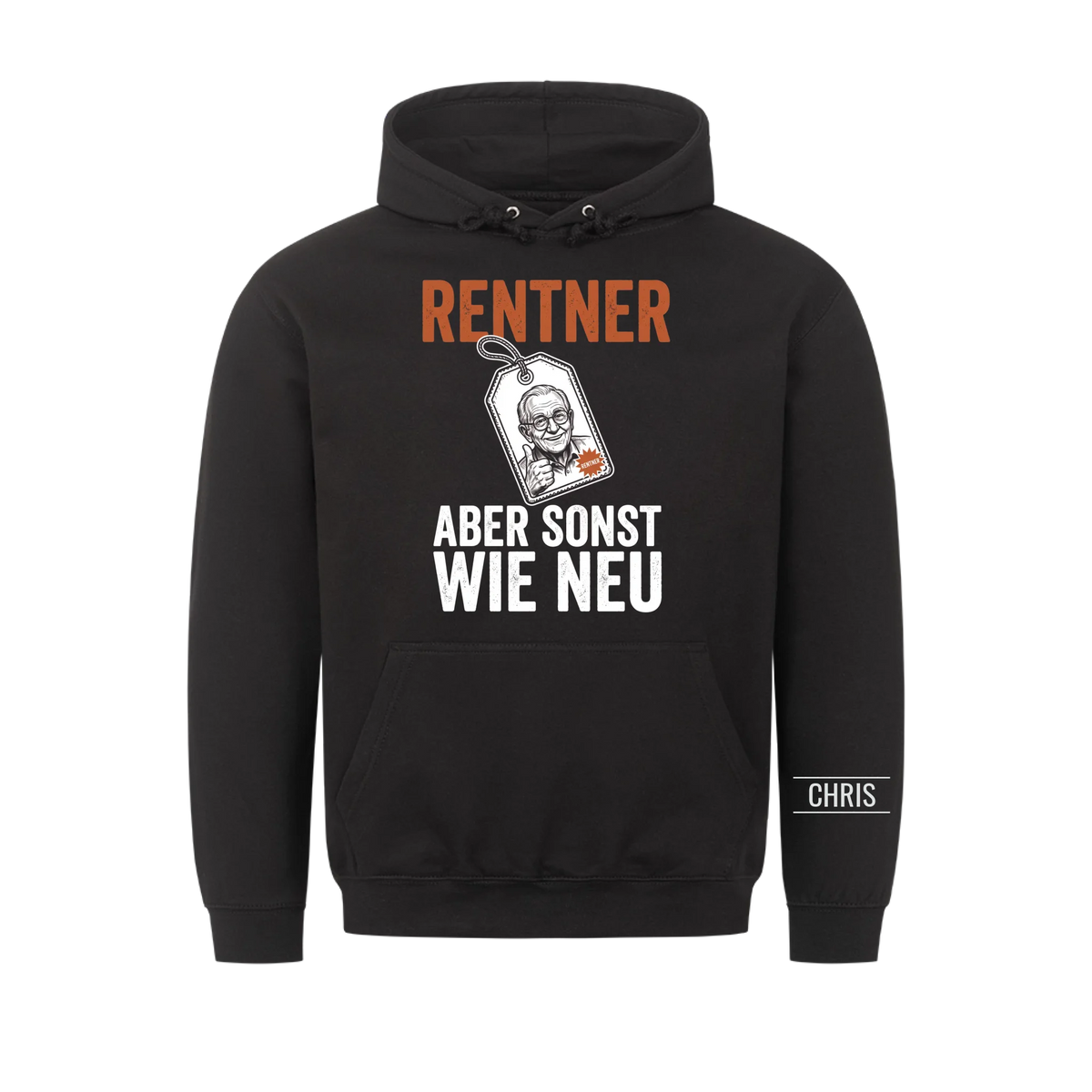 Rentner Aber sonst wie neu - Lustiges Geschenk zur Rente für Männer, Papa & Opa - Personalisiertes Shirt