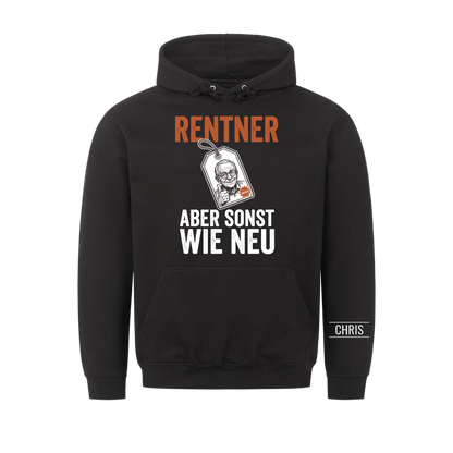 Rentner Aber sonst wie neu - Lustiges Geschenk zur Rente für Männer, Papa & Opa - Personalisiertes Shirt