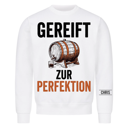 Gereift zur Perfektion - Lustiges Geschenk zum Geburtstag für Männer, Papa & Opa - Personalisiertes Shirt