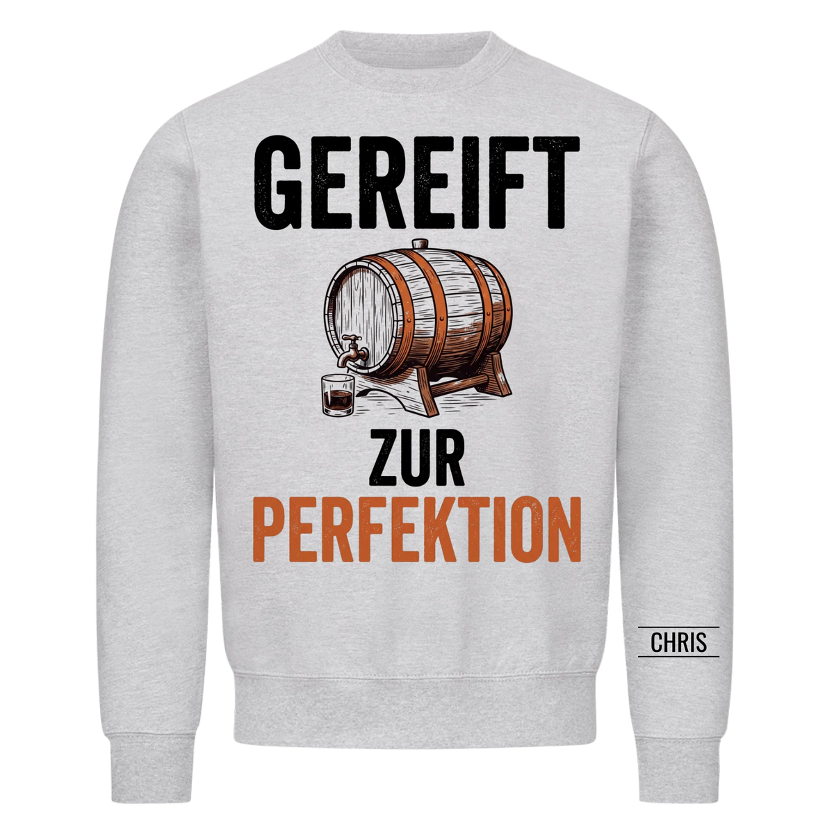 Gereift zur Perfektion - Lustiges Geschenk zum Geburtstag für Männer, Papa & Opa - Personalisiertes Shirt