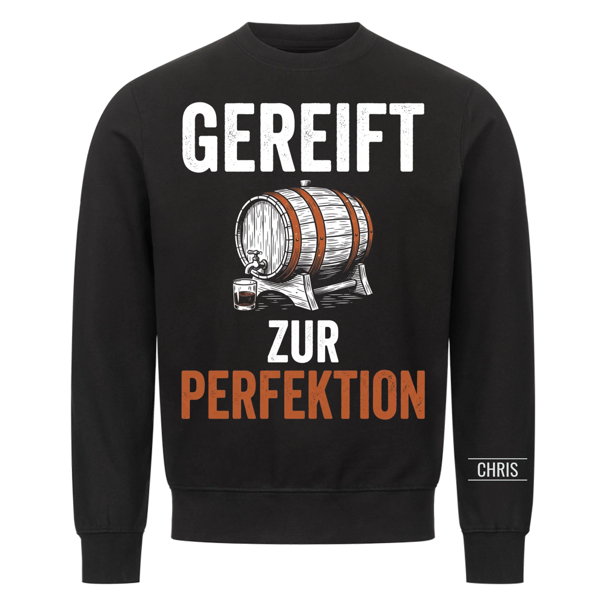 Gereift zur Perfektion - Lustiges Geschenk zum Geburtstag für Männer, Papa & Opa - Personalisiertes Shirt