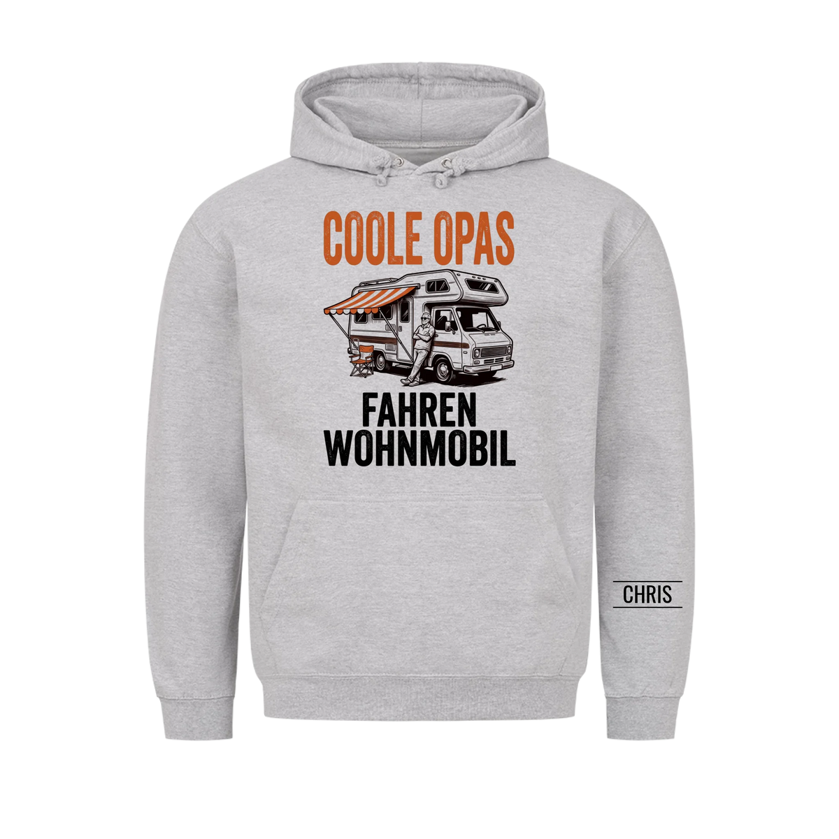 Coole Opas fahren Wohnmobil - Lustiges Geschenk für Camper, Opa, Opi & Großvater - Personalisiertes Shirt