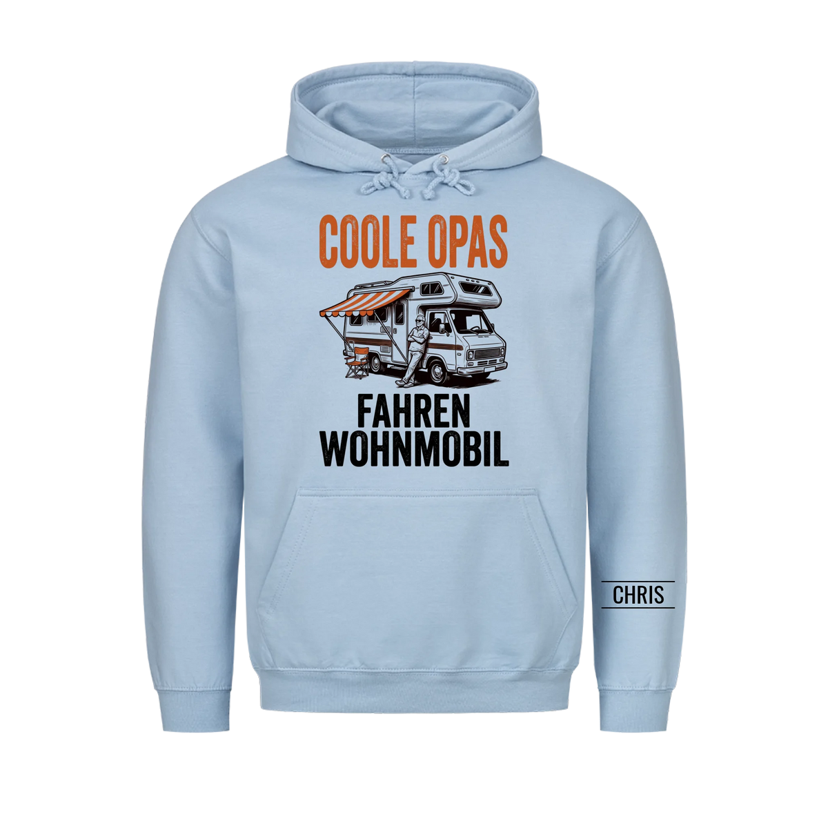 Coole Opas fahren Wohnmobil - Lustiges Geschenk für Camper, Opa, Opi & Großvater - Personalisiertes Shirt