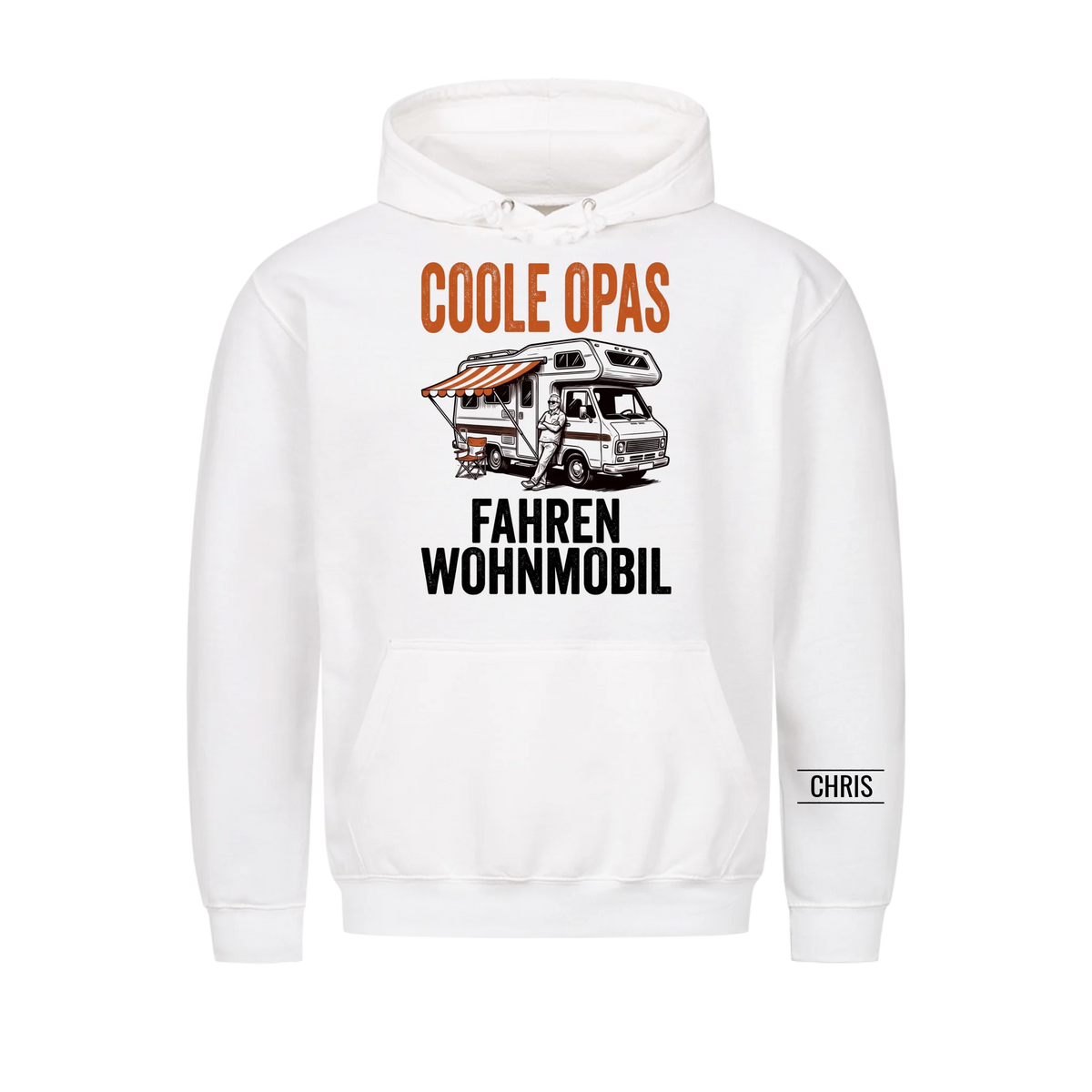 Coole Opas fahren Wohnmobil - Lustiges Geschenk für Camper, Opa, Opi & Großvater - Personalisiertes Shirt