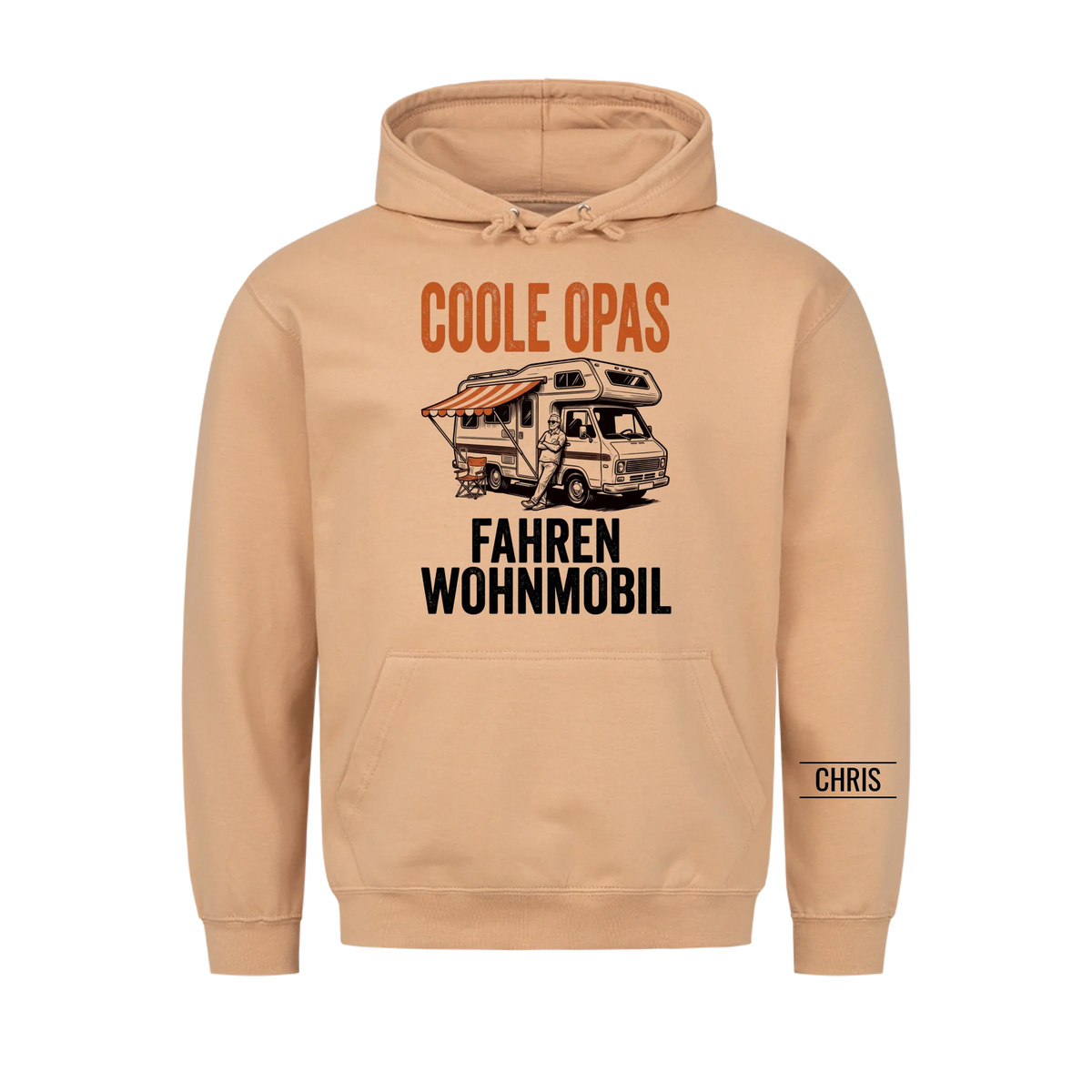 Coole Opas fahren Wohnmobil - Lustiges Geschenk für Camper, Opa, Opi & Großvater - Personalisiertes Shirt
