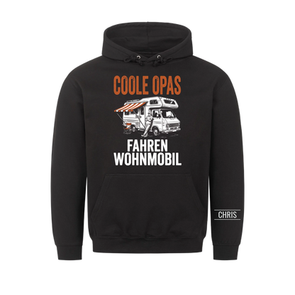 Coole Opas fahren Wohnmobil - Lustiges Geschenk für Camper, Opa, Opi & Großvater - Personalisiertes Shirt