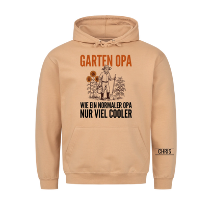Garten Opa Wie ein normaler Opa nur viel cooler - Lustiges Geschenk für Gärtner, Opa, Opi & Großvater - Personalisiertes Shirt