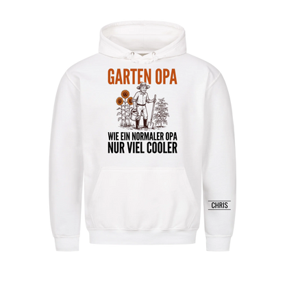 Garten Opa Wie ein normaler Opa nur viel cooler - Lustiges Geschenk für Gärtner, Opa, Opi & Großvater - Personalisiertes Shirt