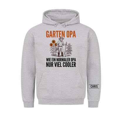 Garten Opa Wie ein normaler Opa nur viel cooler - Lustiges Geschenk für Gärtner, Opa, Opi & Großvater - Personalisiertes Shirt
