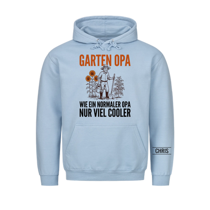 Garten Opa Wie ein normaler Opa nur viel cooler - Lustiges Geschenk für Gärtner, Opa, Opi & Großvater - Personalisiertes Shirt