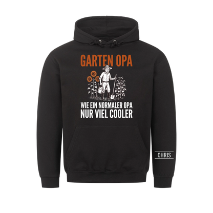 Garten Opa Wie ein normaler Opa nur viel cooler - Lustiges Geschenk für Gärtner, Opa, Opi & Großvater - Personalisiertes Shirt