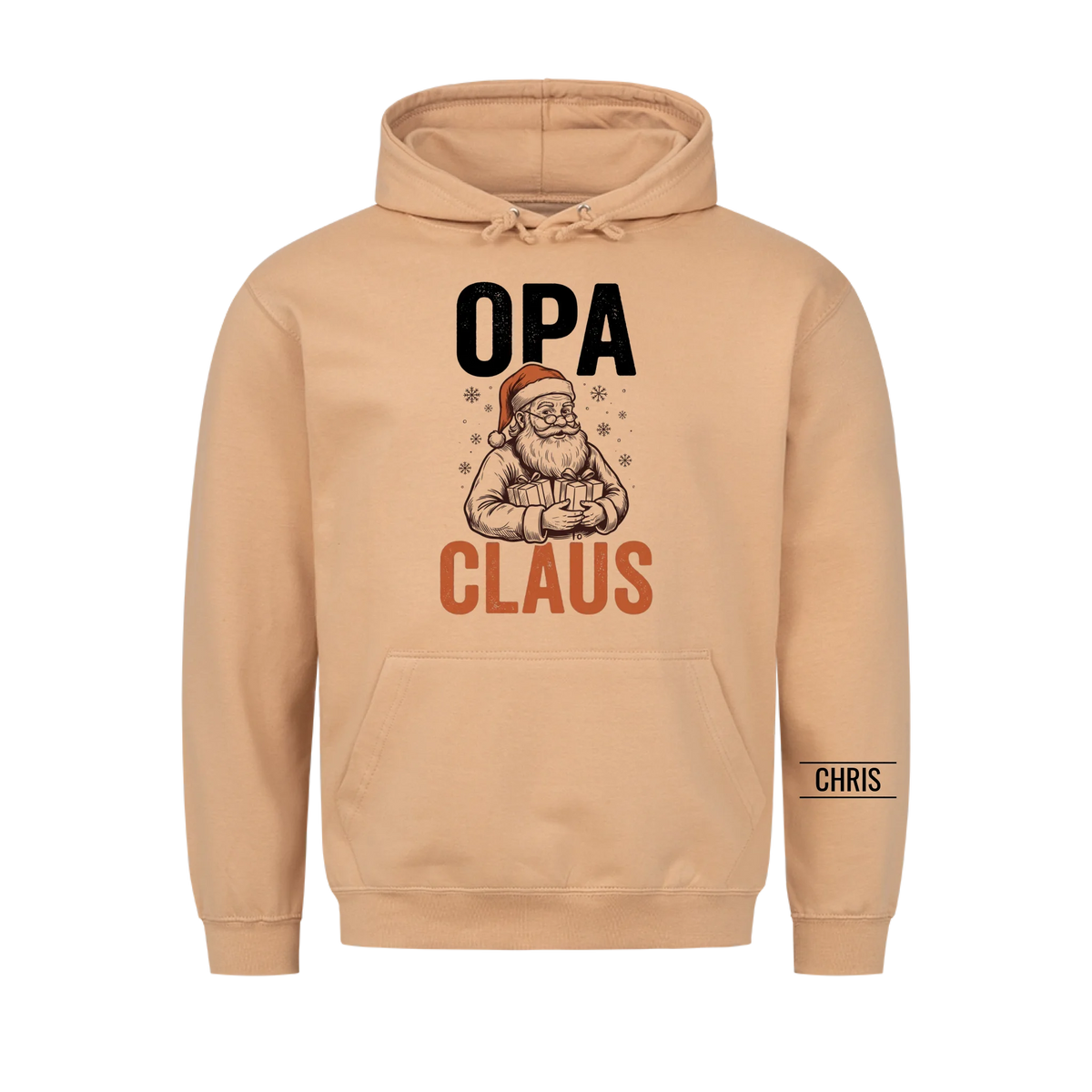 Opa Claus - Lustiges Weihnachtsgeschenk für Opa, Opi & Großvater - Personalisiertes Shirt
