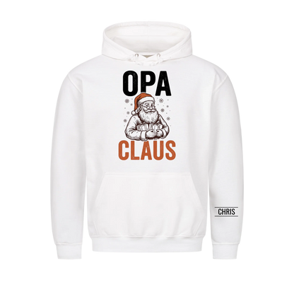 Opa Claus - Lustiges Weihnachtsgeschenk für Opa, Opi & Großvater - Personalisiertes Shirt