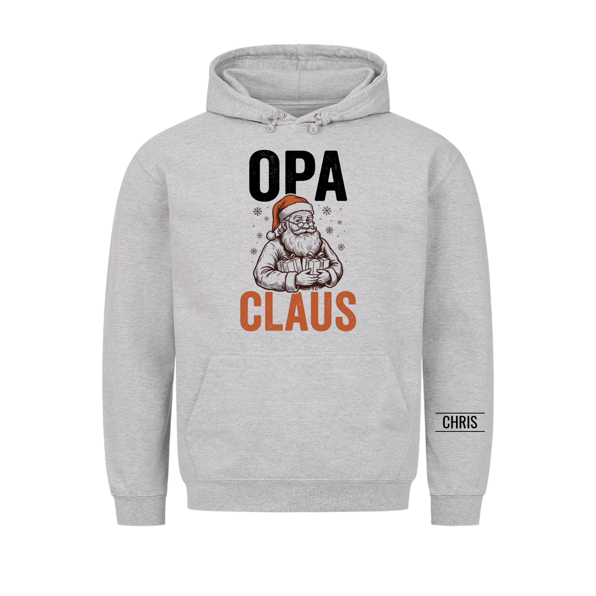 Opa Claus - Lustiges Weihnachtsgeschenk für Opa, Opi & Großvater - Personalisiertes Shirt