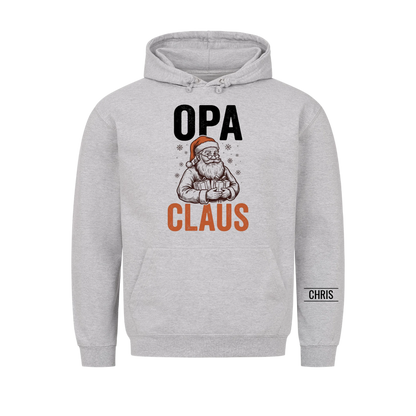 Opa Claus - Lustiges Weihnachtsgeschenk für Opa, Opi & Großvater - Personalisiertes Shirt