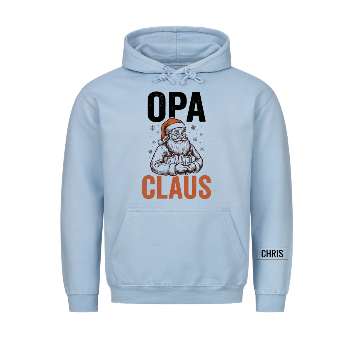 Opa Claus - Lustiges Weihnachtsgeschenk für Opa, Opi & Großvater - Personalisiertes Shirt