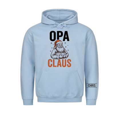 Opa Claus - Lustiges Weihnachtsgeschenk für Opa, Opi & Großvater - Personalisiertes Shirt