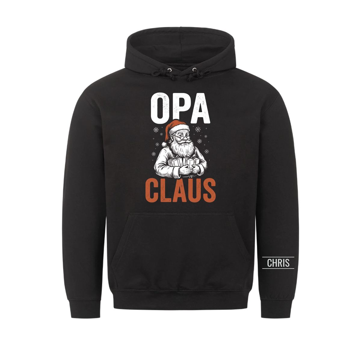 Opa Claus - Lustiges Weihnachtsgeschenk für Opa, Opi & Großvater - Personalisiertes Shirt