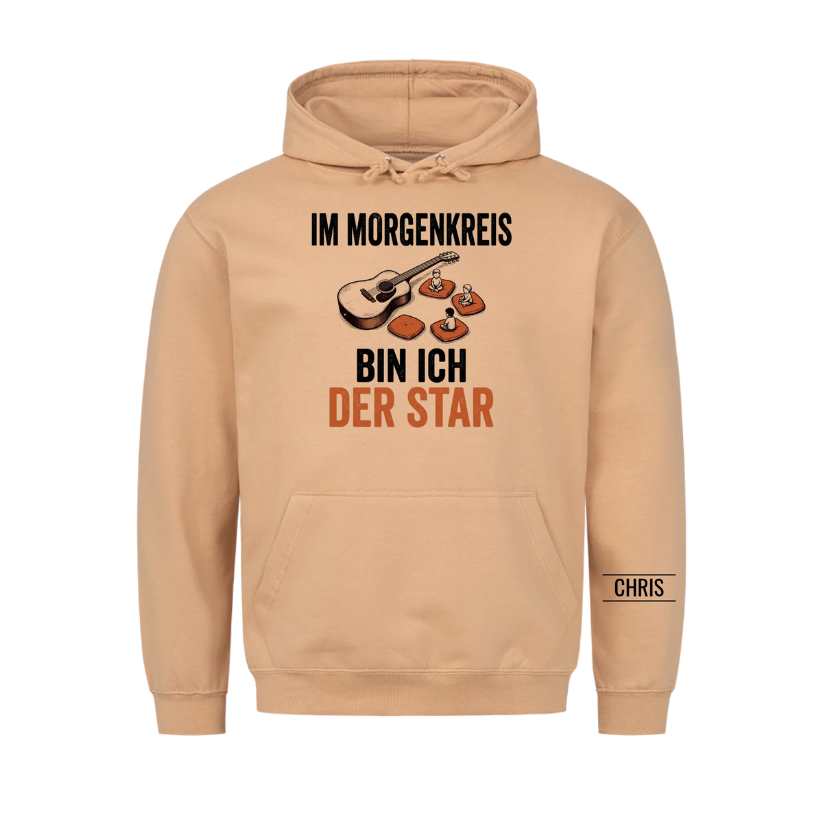 Im Morgenkreis bin ich der Star - Geschenk für Erzieherinnen, Kita & Hort - Personalisiertes Shirt