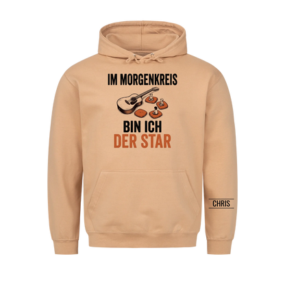 Im Morgenkreis bin ich der Star - Geschenk für Erzieherinnen, Kita & Hort - Personalisiertes Shirt