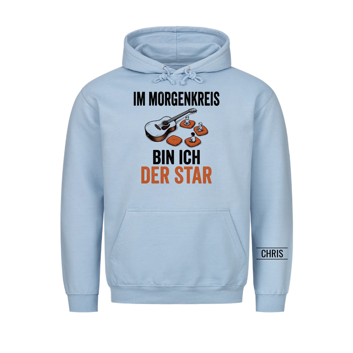 Im Morgenkreis bin ich der Star - Geschenk für Erzieherinnen, Kita & Hort - Personalisiertes Shirt