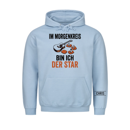Im Morgenkreis bin ich der Star - Geschenk für Erzieherinnen, Kita & Hort - Personalisiertes Shirt