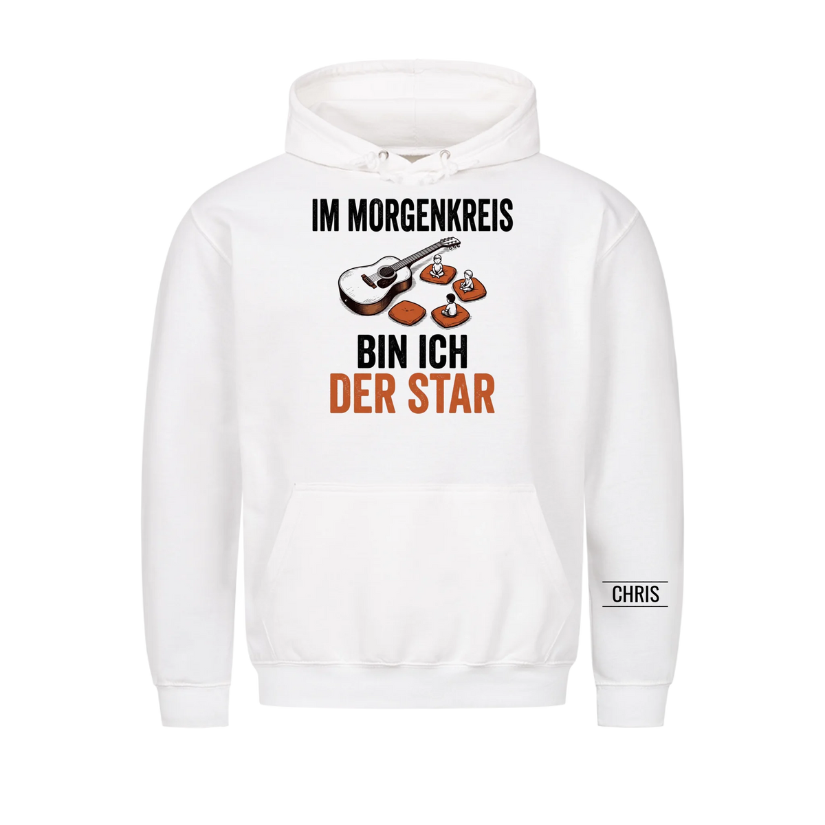 Im Morgenkreis bin ich der Star - Geschenk für Erzieherinnen, Kita & Hort - Personalisiertes Shirt